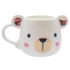 Taza osito orejas doradas kawaii