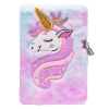 Diario de vida unicornio multicolor kawaii